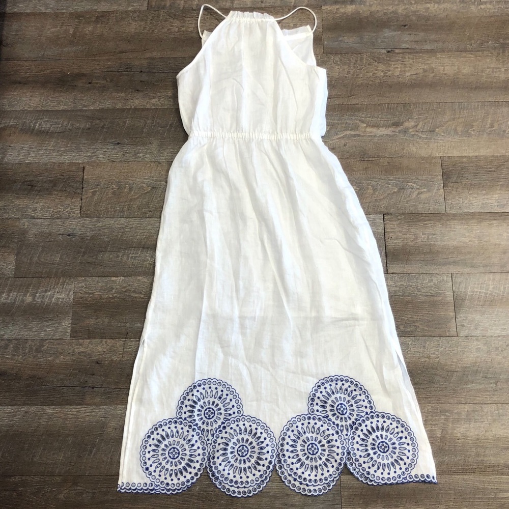 J. Crew Linen Dress - 6 - Picture 5 of 5